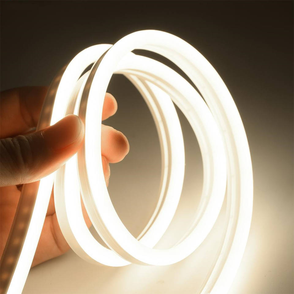  High Quality Custom 12V 24V Flexible Led Rope Cob Led Strip Light Led Strip 5meter